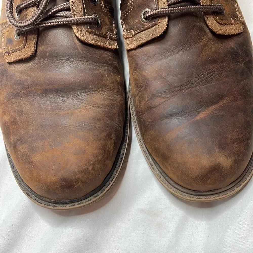 Rockport Hydro-Sheild Waterproof Rugged Bucks II Leather Oxfords. Size 10.